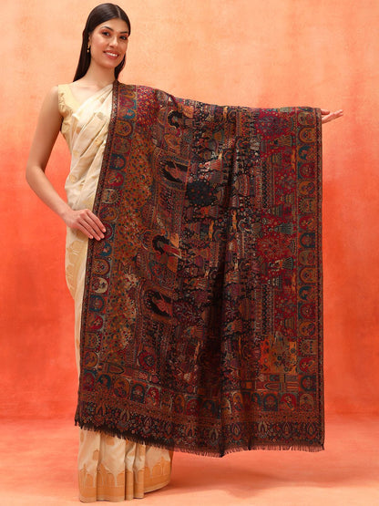 Dhiyona PA Floral Woven Design Shawl