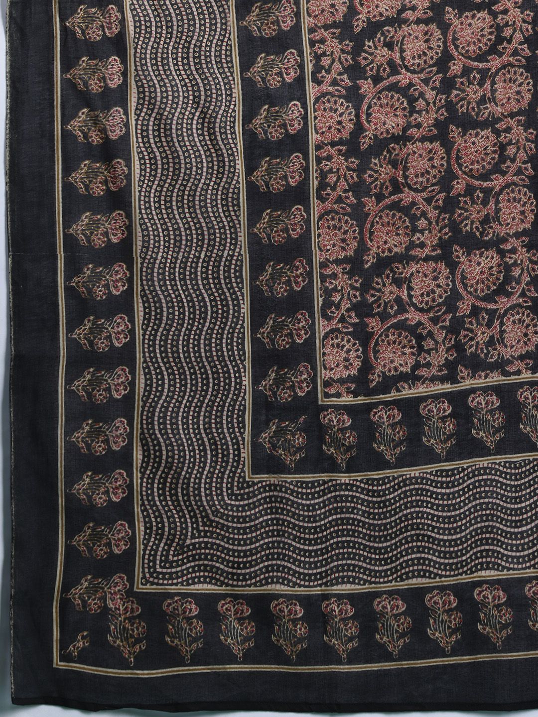 Dhiyona IE Floral Printed Pure Cotton Kurta with Salwar & With Dupatta