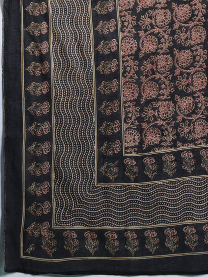 Dhiyona IE Floral Printed Pure Cotton Kurta with Salwar & With Dupatta