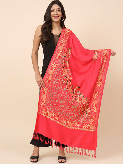 Dhiyona PA Floral Embroidered Shawl