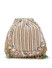Dhiyona NR Women Beige & White Embellished Tasselled Potli Clutch