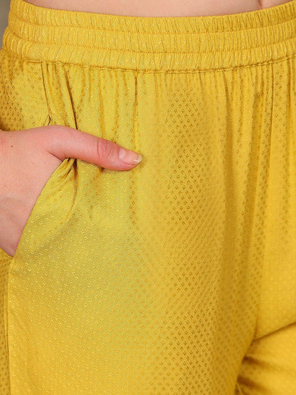 Dhiyona OD  Floral Regular Kurta with Trousers