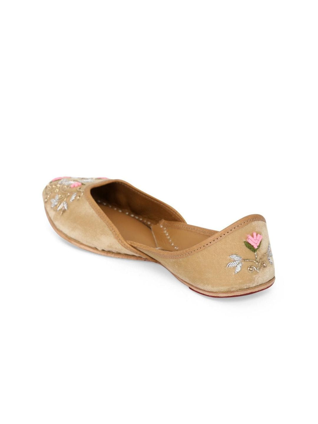 Dhiyona HOP Embroidered Velvet Ethnic Mojaris