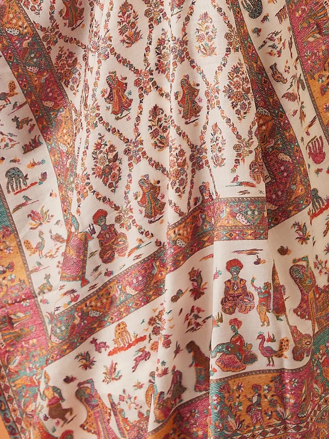 Dhiyona PA Women Paisley Woven Design Shawl