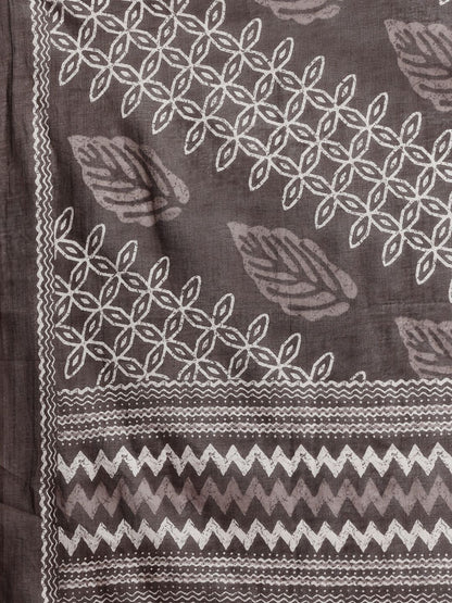 Dhiyona IE Printed Pure Cotton Kurta with Trousers & With Dupatta