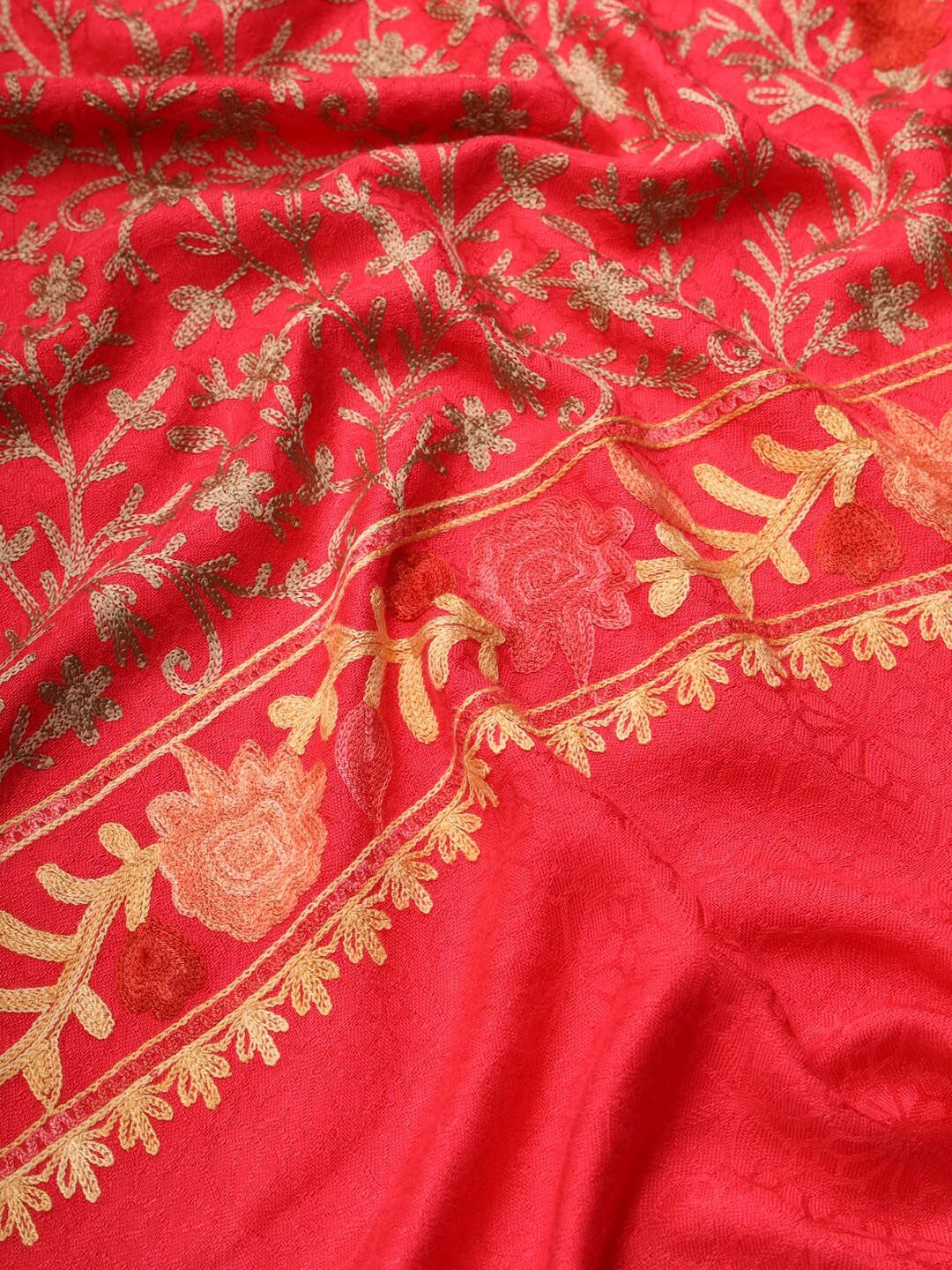 Dhiyona PA Floral Embroidered Shawl