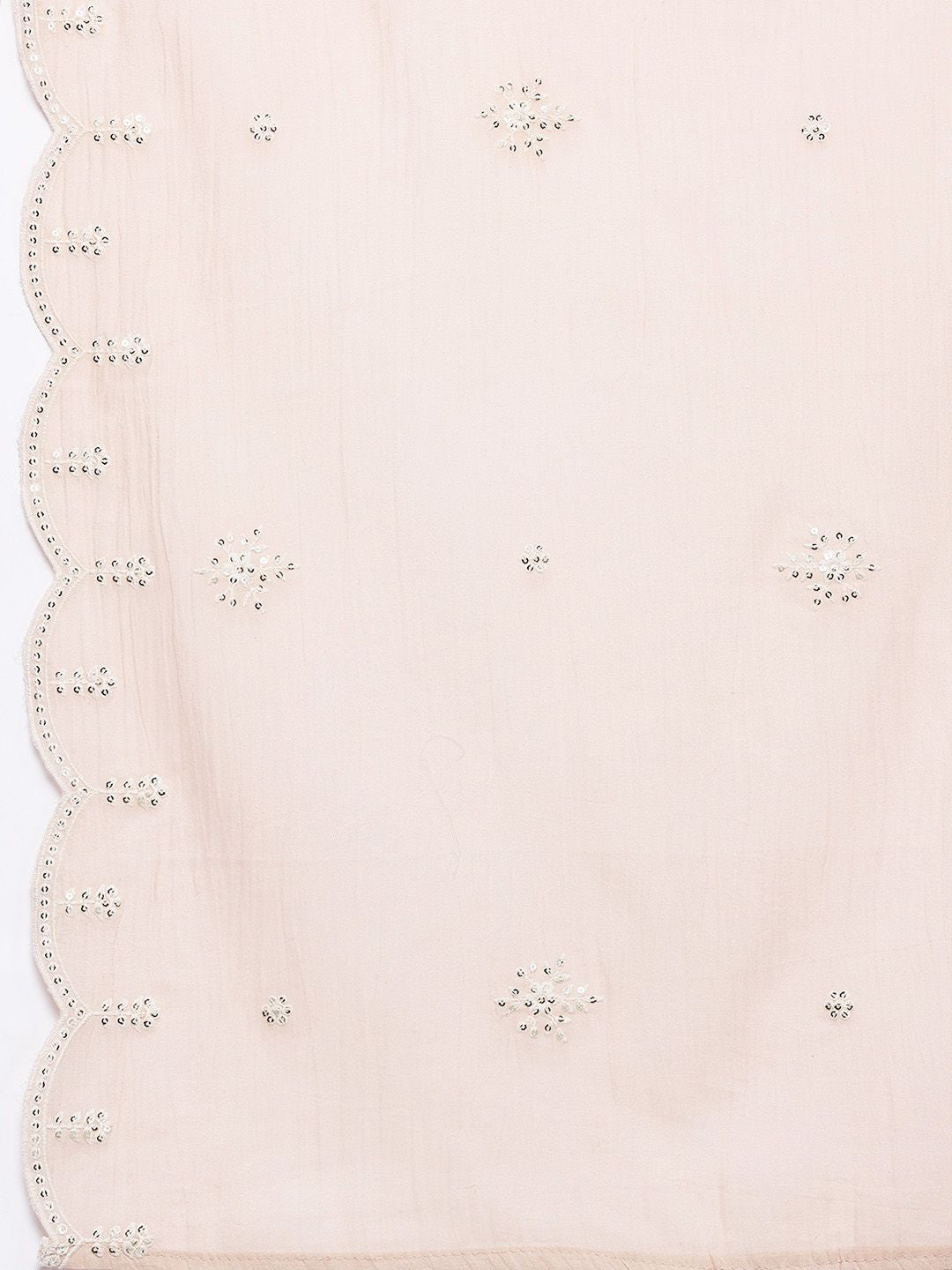 Dhiyona VA Women's Embroidered Pure Cotton Kurta with Trousers & Dupatta