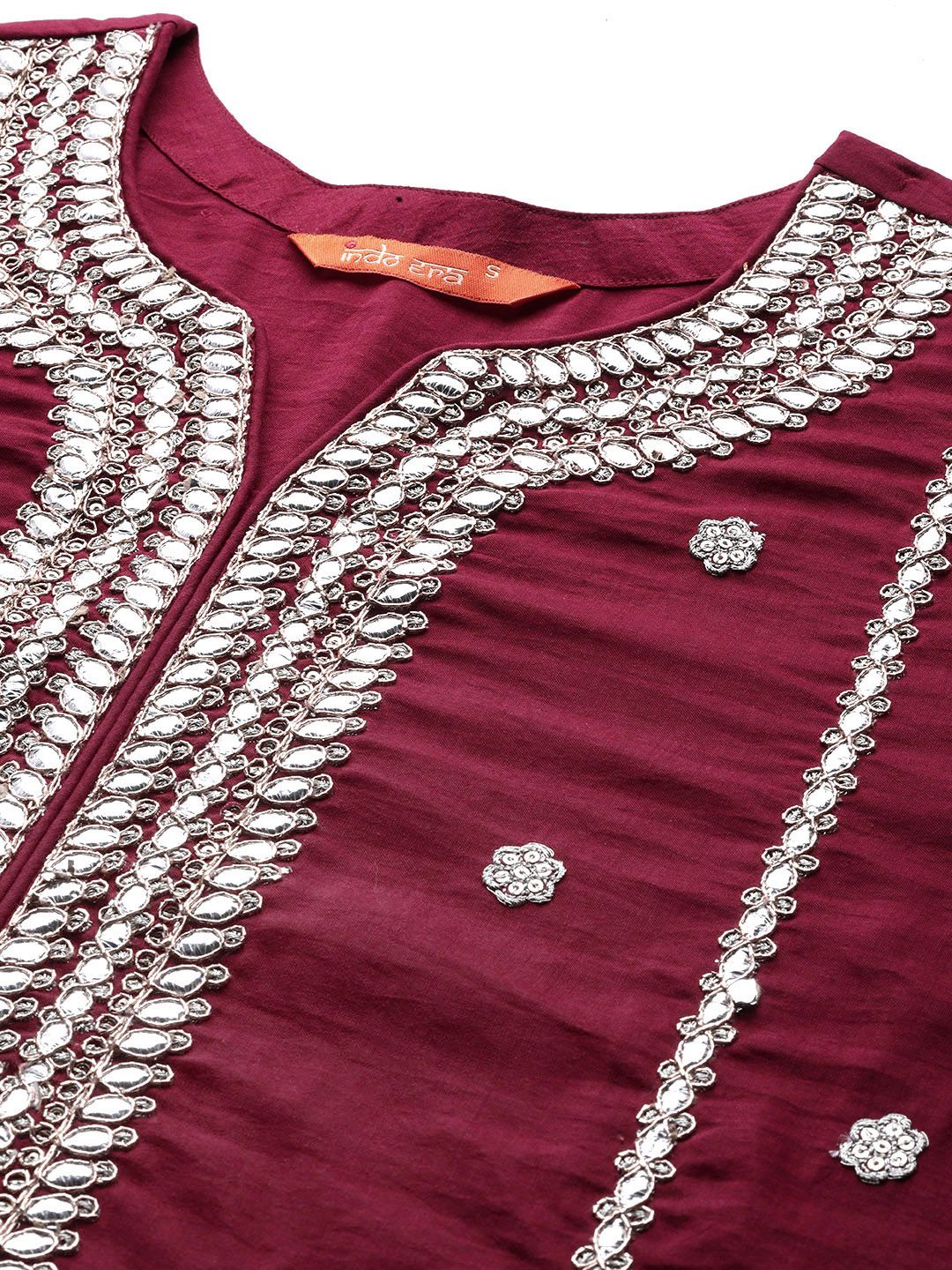 Dhiyona IE Women Ethnic Motifs Embroidered Kurta with Trousers & Dupatta