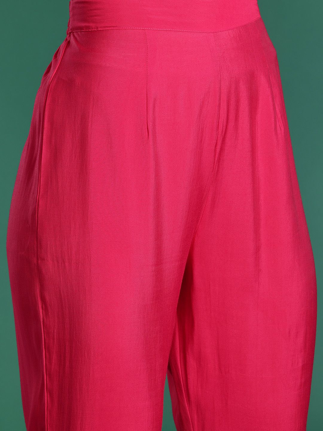 Ethnic Motifs Embroidered Kurta with Trousers