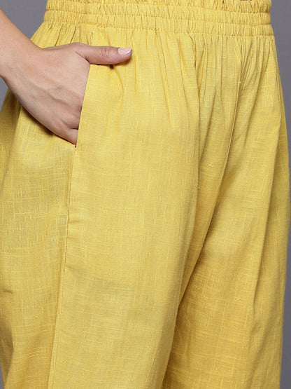 Dhiyona VA Women's Regular Thread Work Kurta with Trousers & With Dupatta