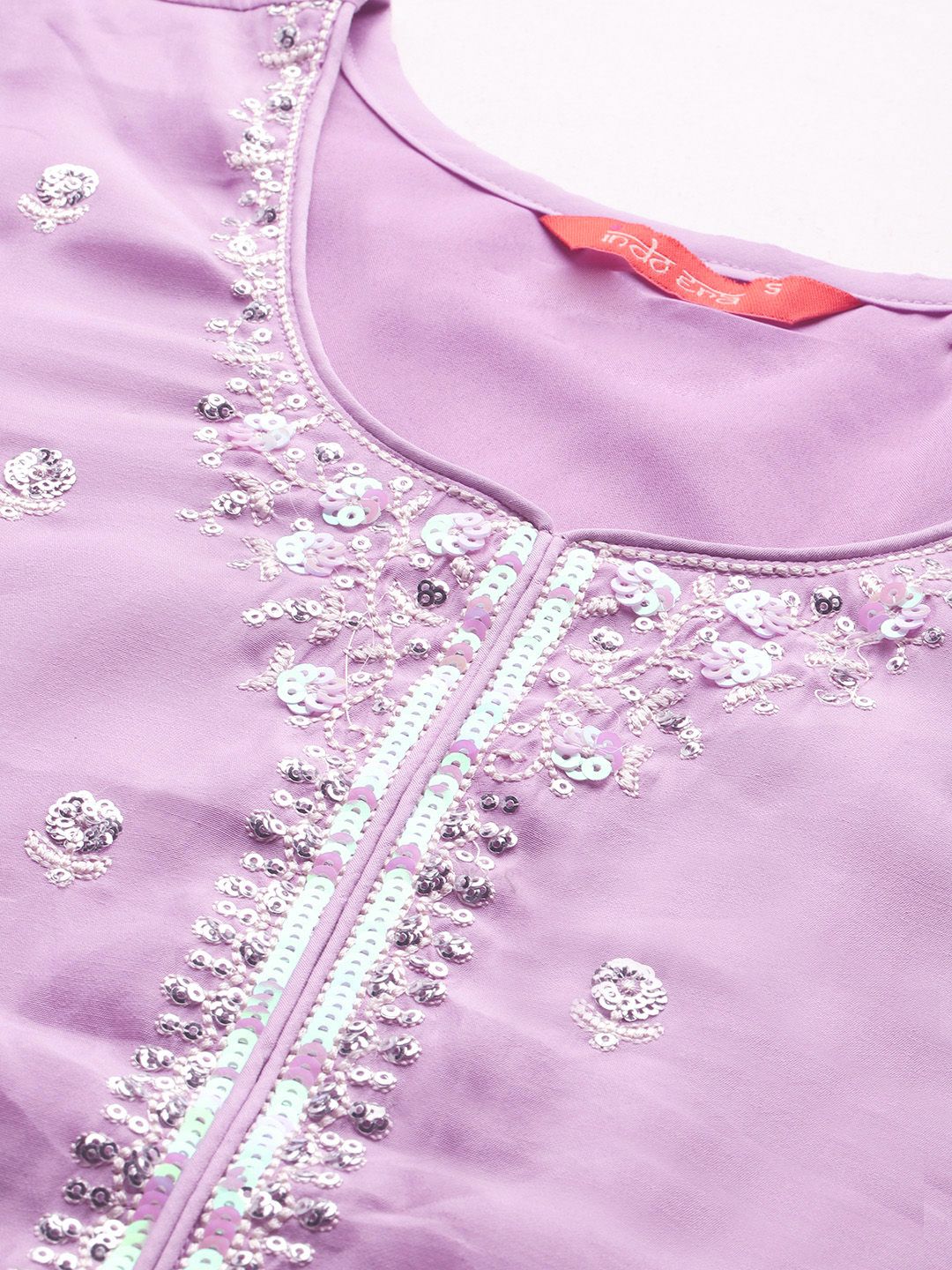 Ethnic Motifs Embroidered Kurta with Trousers & With Dupatta