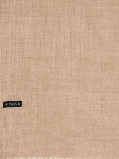 Dhiyona PA Women Beige Solid Shawl