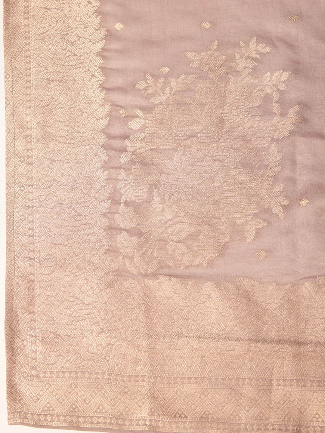 Dhiyona OD  Yoke Design Regular Thread Work Kurta with Trousers & With Dupatta
