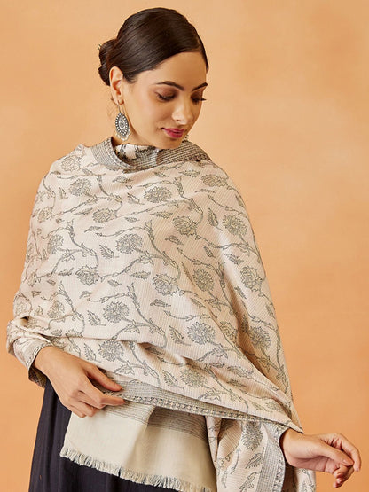 Dhiyona PA Women Paisley Woven Design Shawl