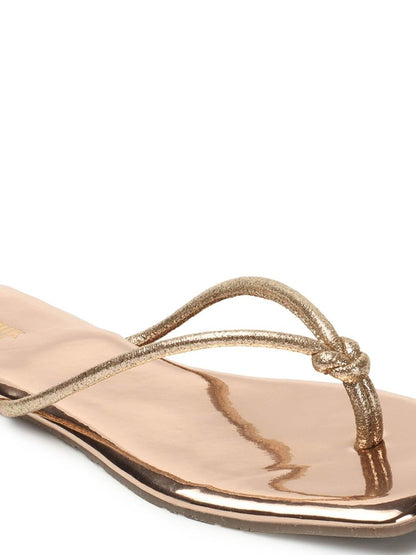 Dhiyona AK Textured Open Toe Flats