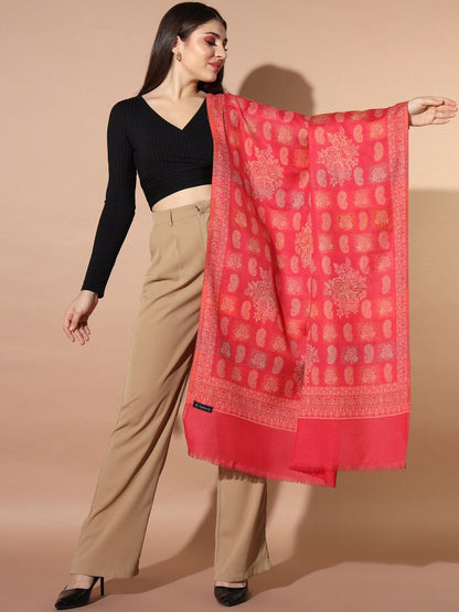Dhiyona PA Ethnic Motifs Woven Design Jamawar Shawl
