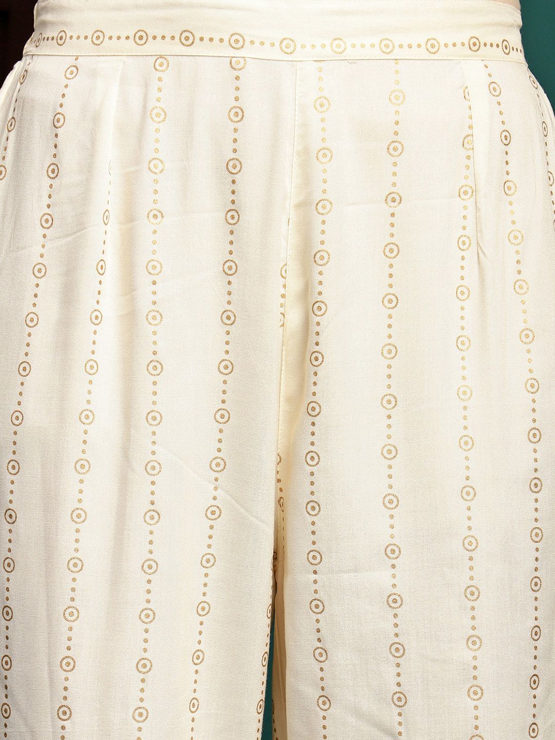 Dhiyona SN Women's Printed & Embroidered Anarkali Kurta With Trouser & Dupatta Set