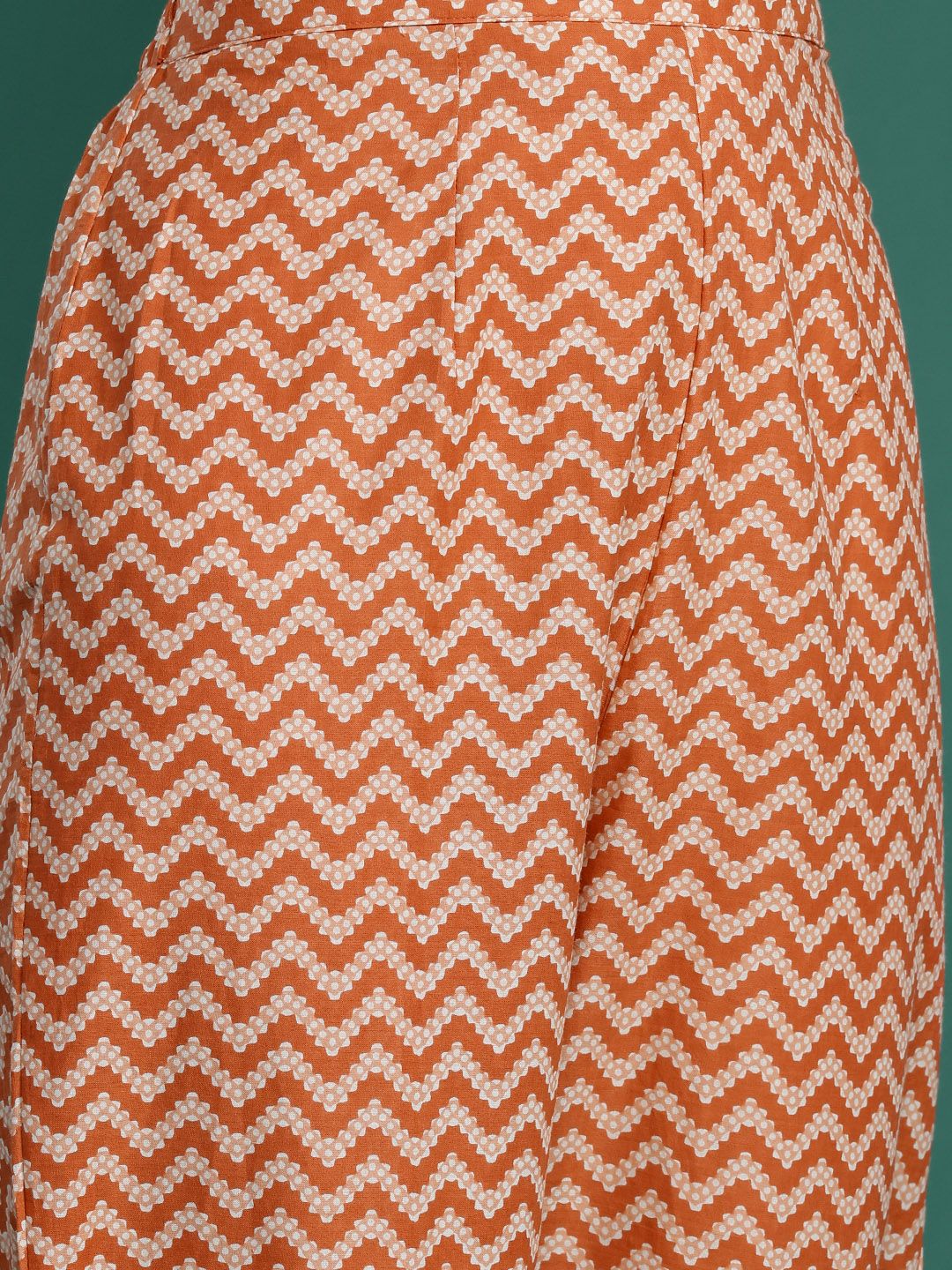 Floral Printed Gotta Patti Pure Cotton Kurta With Trousers & Dupatta