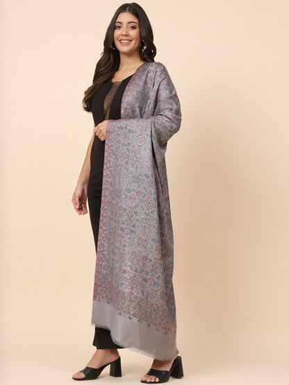 Dhiyona PA Women Zari Woven Design Shawl