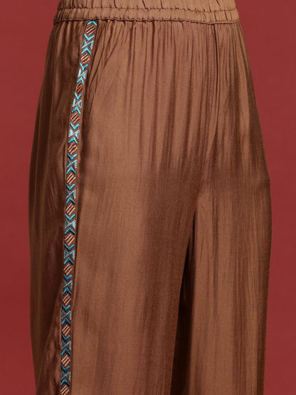 Dhiyona IE Brown Women Co-Ord Set