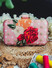 Dhiyona NR Floral Embroidered Box Clutch