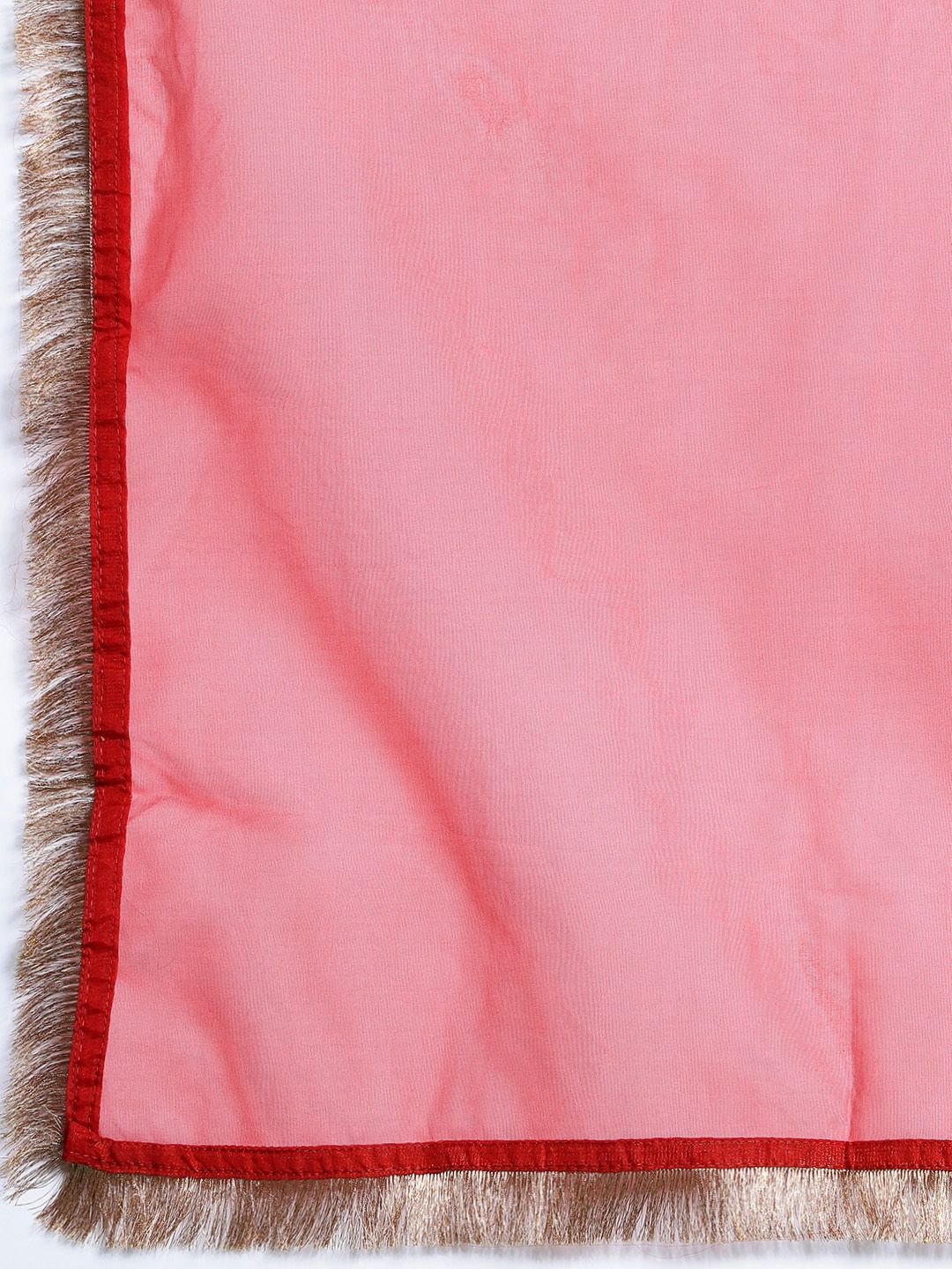 Embroidered Chanderi Silk Kurta With Trousers & Dupatta