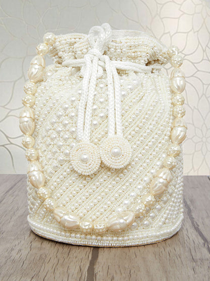 Dhiyona NR Women White Clutches