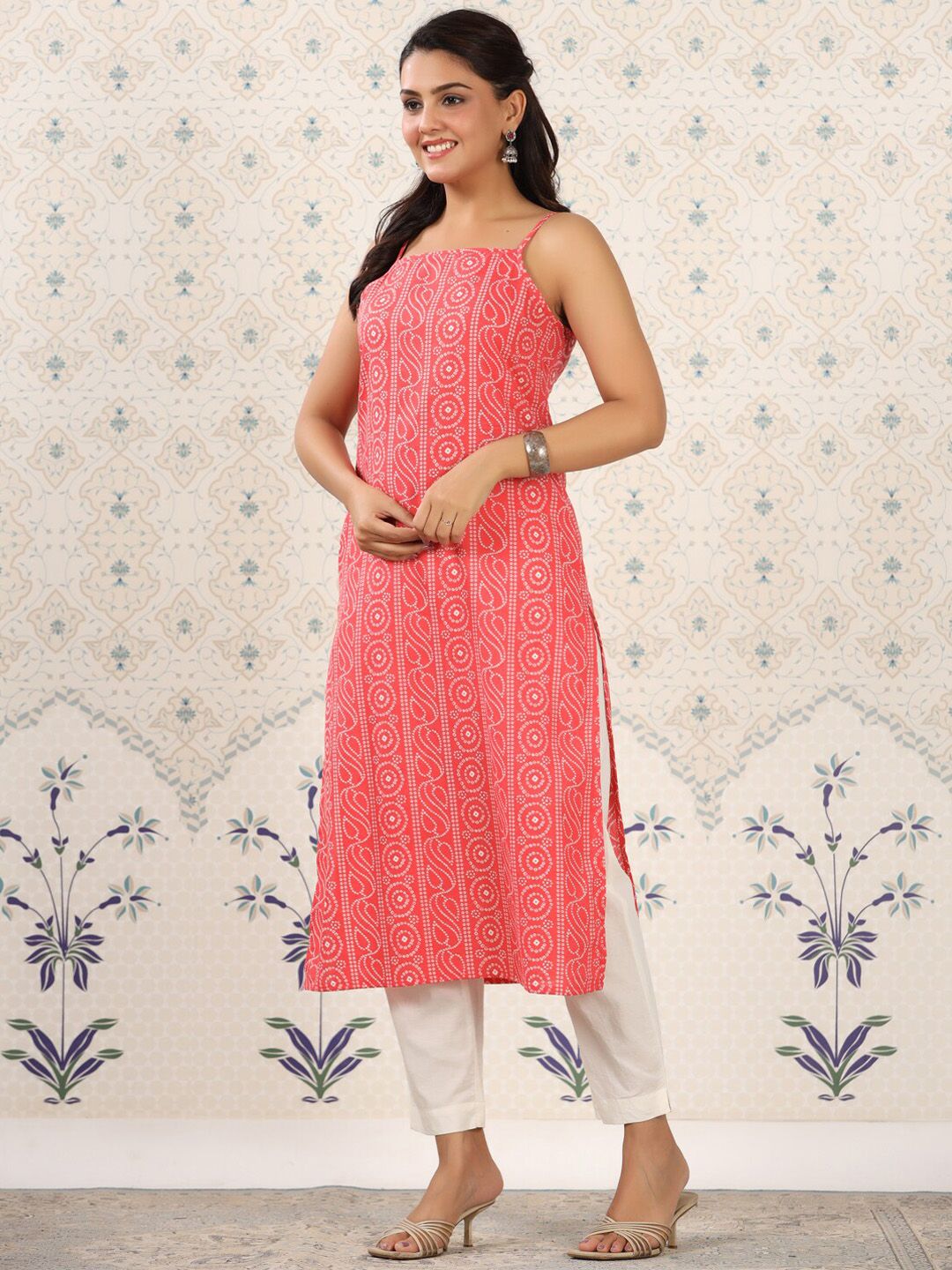 Dhiyona OD  Ethnic Motifs Printed Pure Cotton Kurta