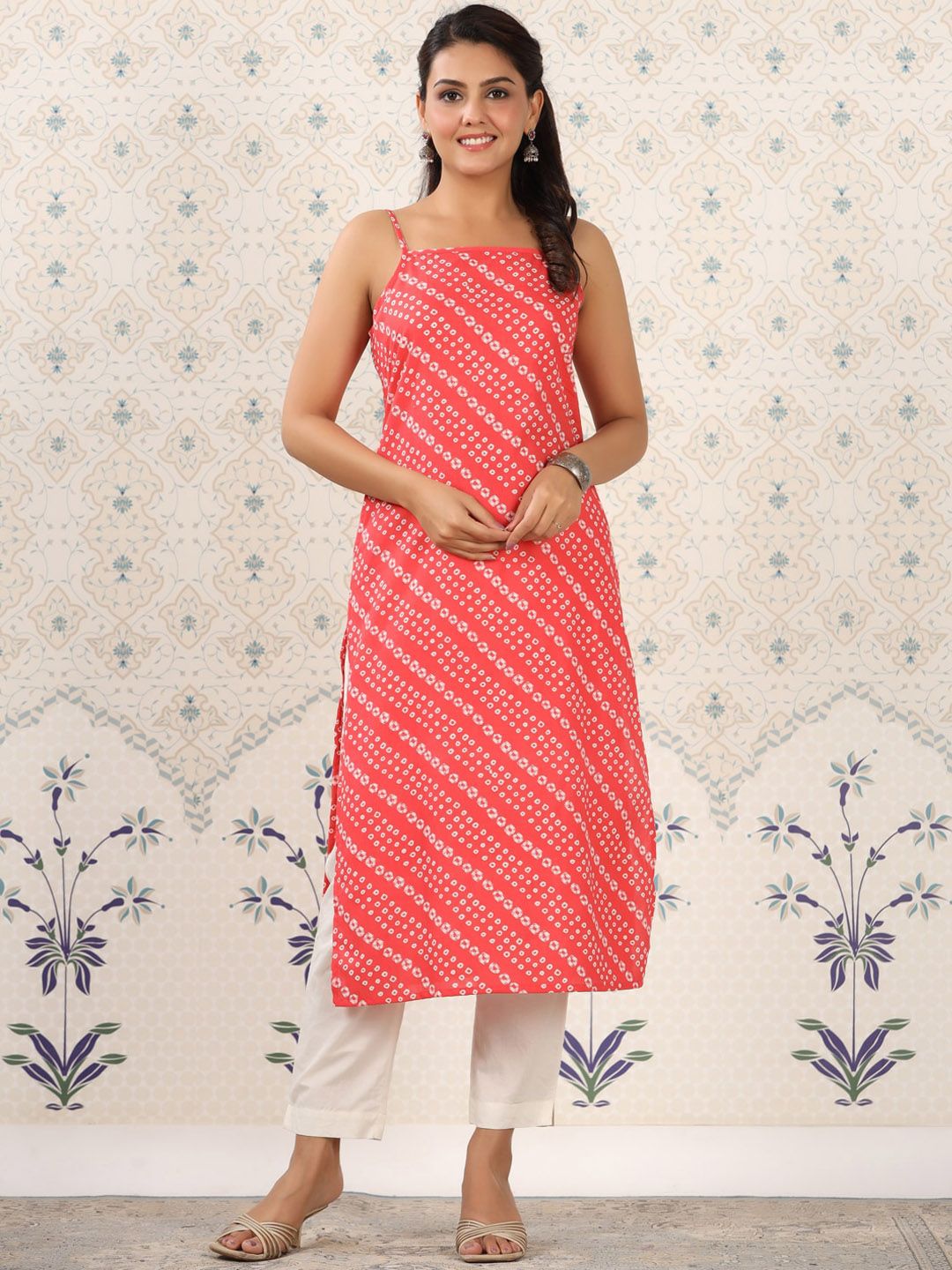 Dhiyona OD  Ethnic Motifs Printed Pure Cotton Kurta
