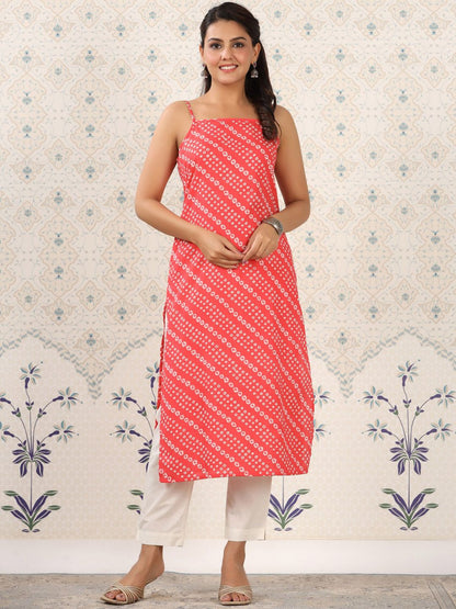 Dhiyona OD  Ethnic Motifs Printed Pure Cotton Kurta