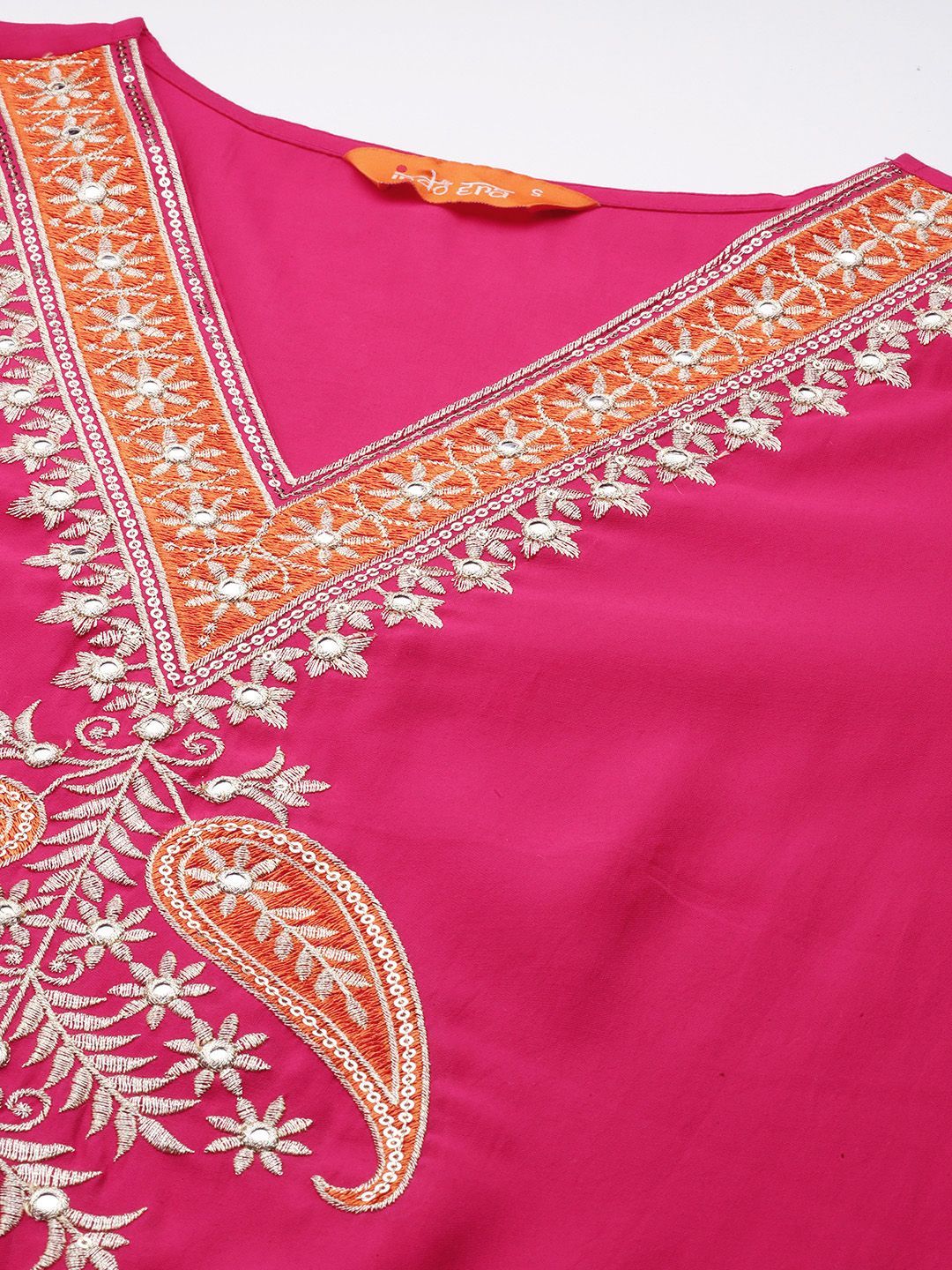 Ethnic Motifs Regular Kurta with Trousers & Dupatta