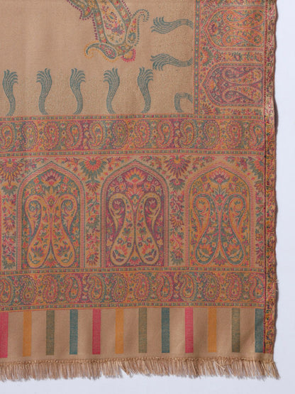 Dhiyona PA Ethnic Motifs Woven Design Jamawar Shawl