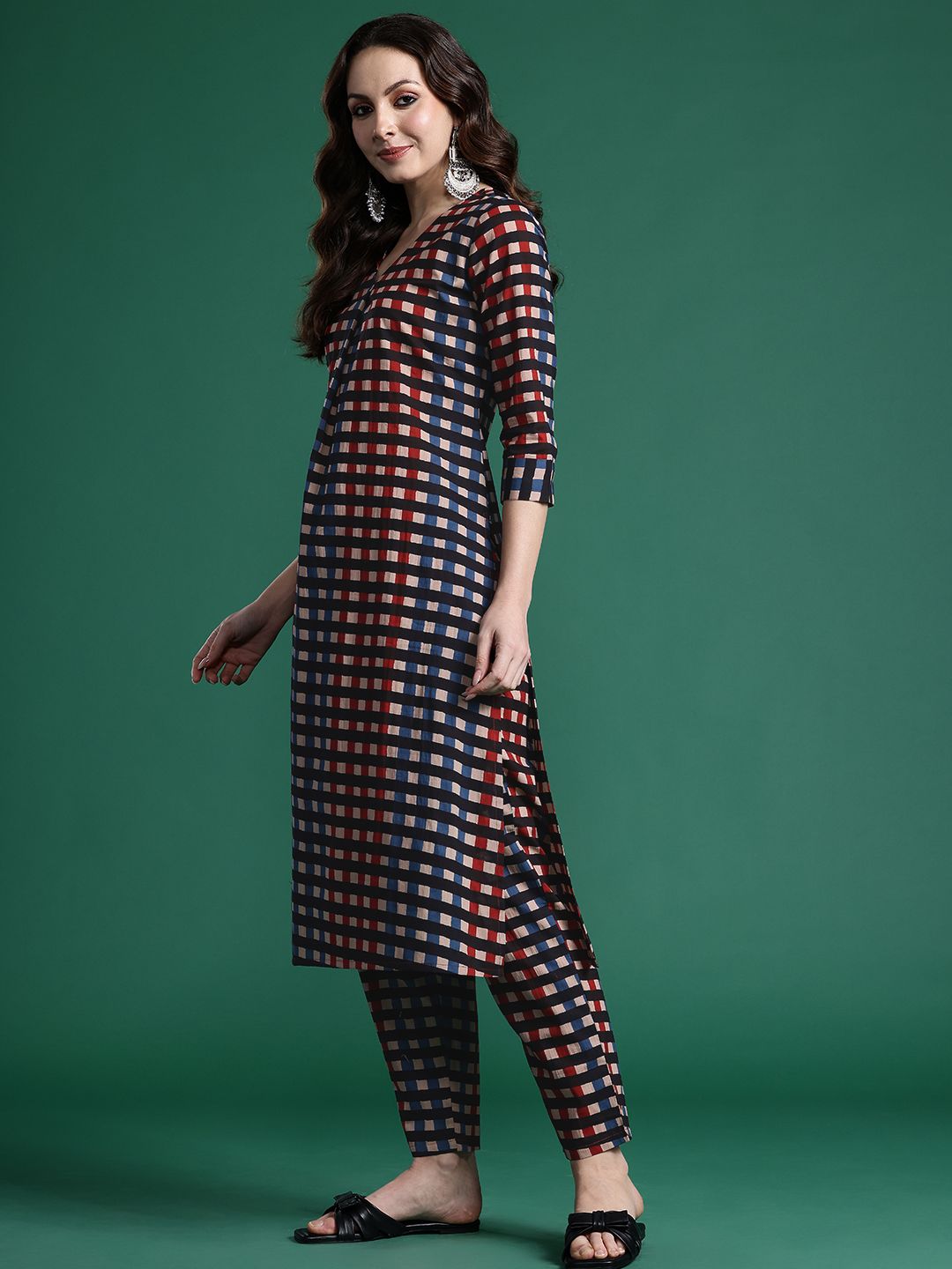 Dhiyona IE Pure Cotton Kurta with Trousers