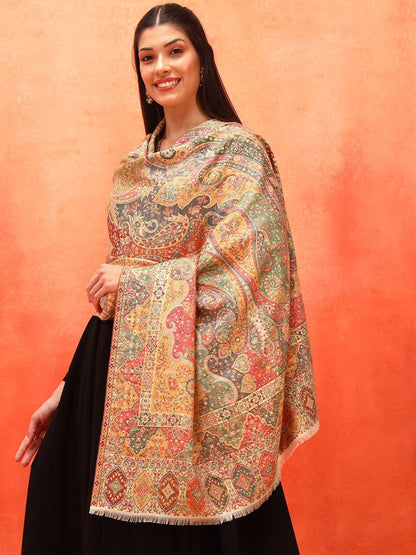 Dhiyona PA Paisley Woven Design Shawl