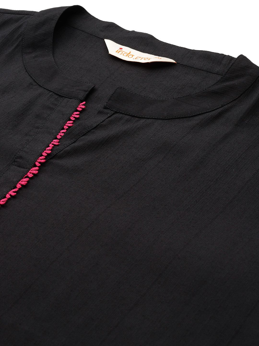 Embroidered Detail Kurta with Palazzos