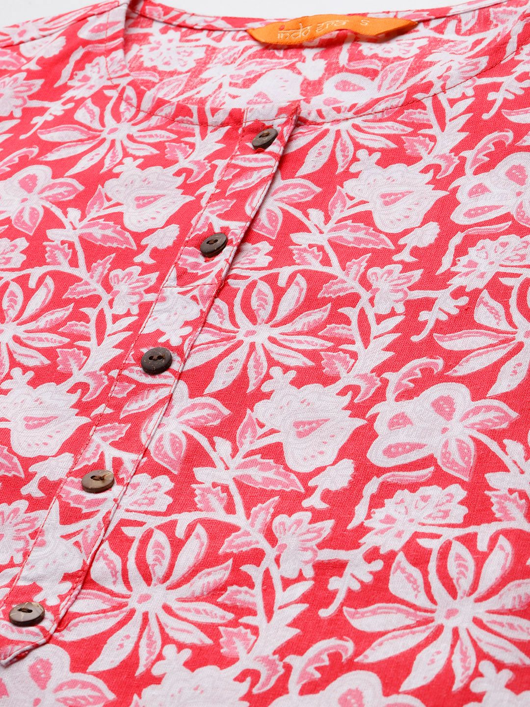 Floral Printed Regular Pure Cotton Kurta with Trousers & Dupatta