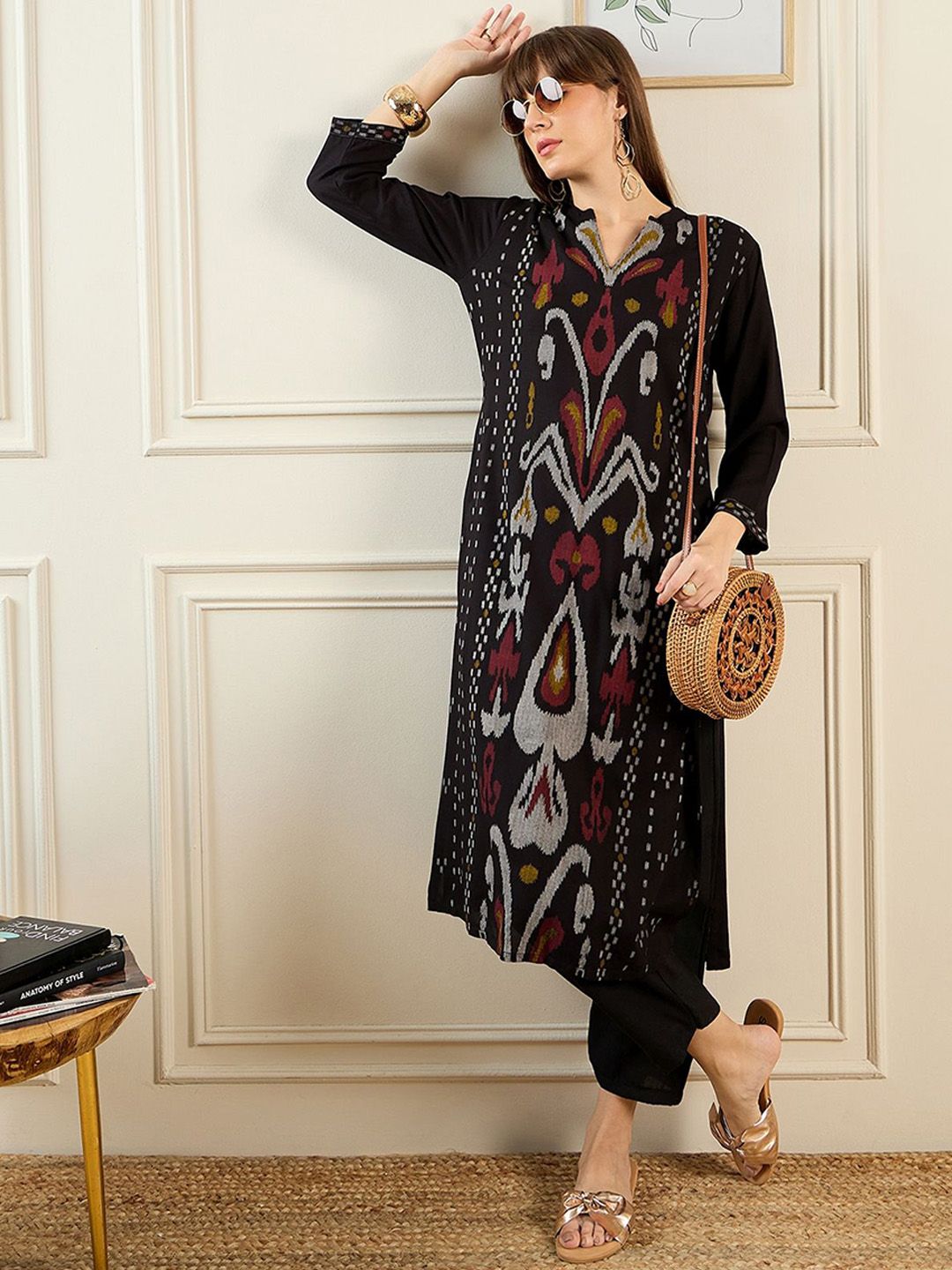 Dhiyona IE Women Ethnic Motifs Printed Kurta