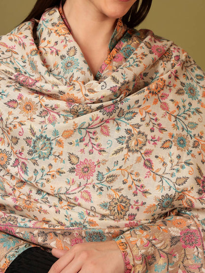 Dhiyona PA Floral Woven Design Shawl
