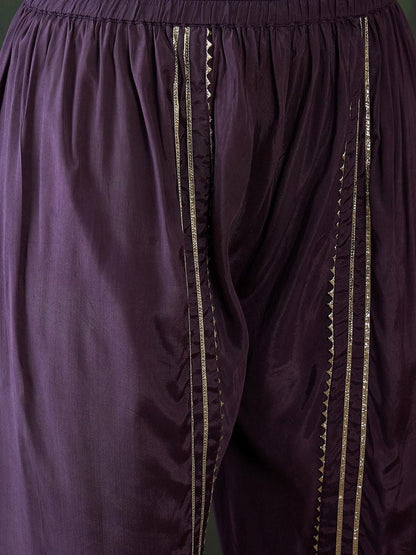 Dhiyona IS Women's Women Printed Kaftan Kurta with Dhoti Pant