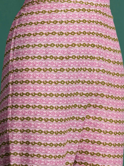 Dhiyona IE Floral Printed Empire Pure Cotton Kurta with Trousers & Dupatta