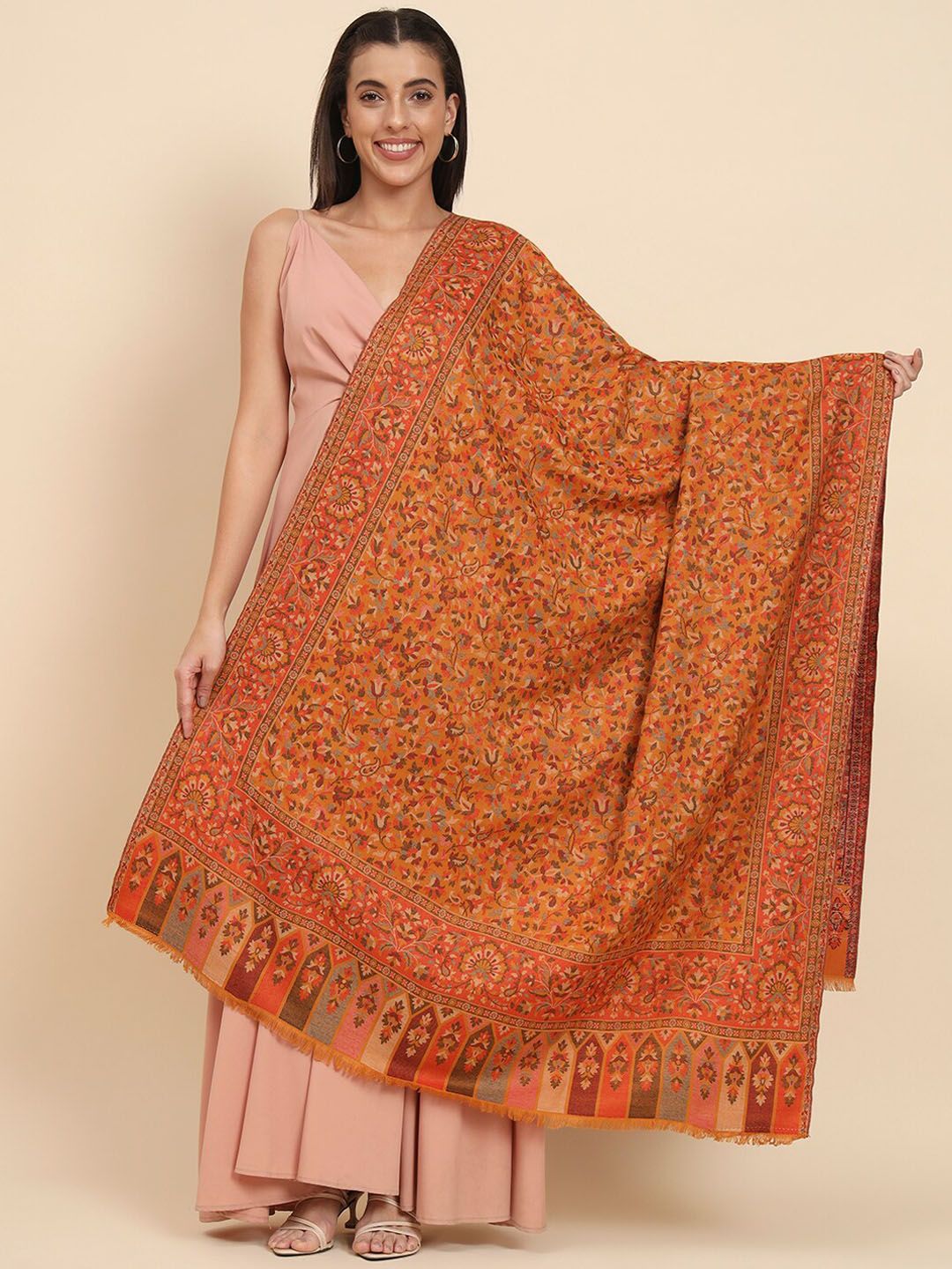 Dhiyona PA Floral Woven Design Shawl