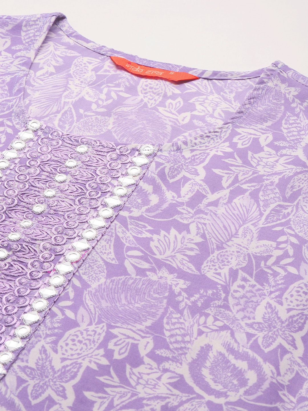 Dhiyona IE Floral Printed Kurta with Trousers & Dupatta