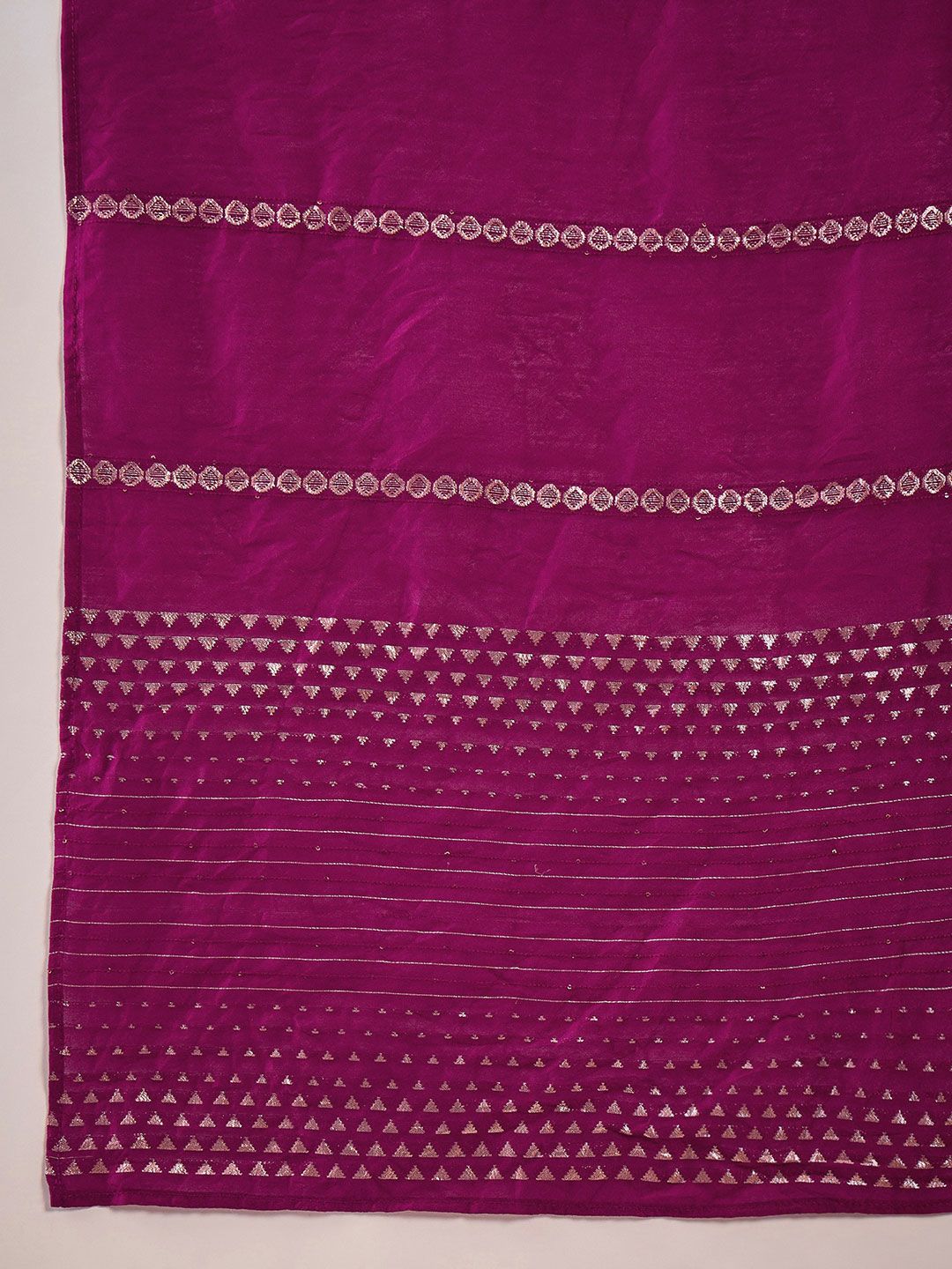 Dhiyona SN Women's Floral Embroidered Thread Work Straight Kurta With Trousers & Dupatta