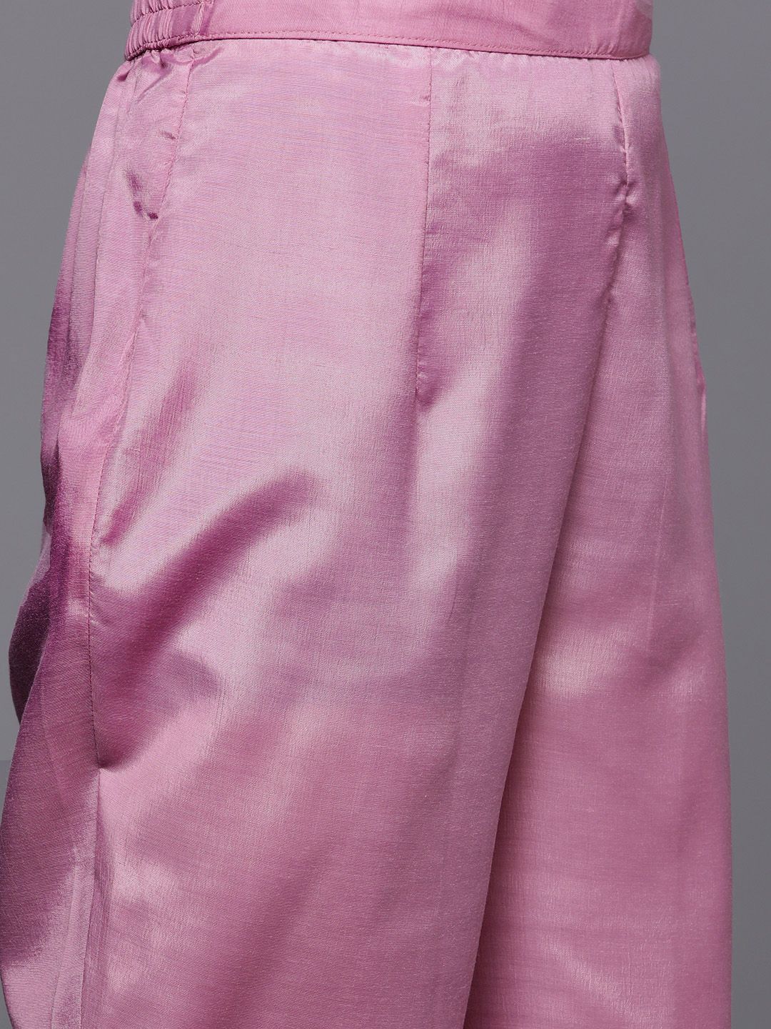 Women Floral Embroidered Regular Thread Work Kurta with Trousers & With Dupatta