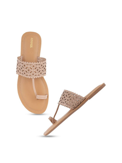 Dhiyona AK Laser Cut One Toe Flats