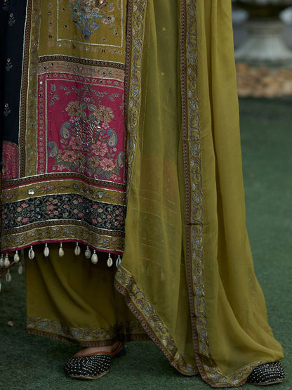 Women Ethnic Motifs Printed Kurta with Palazzos & Dupatta