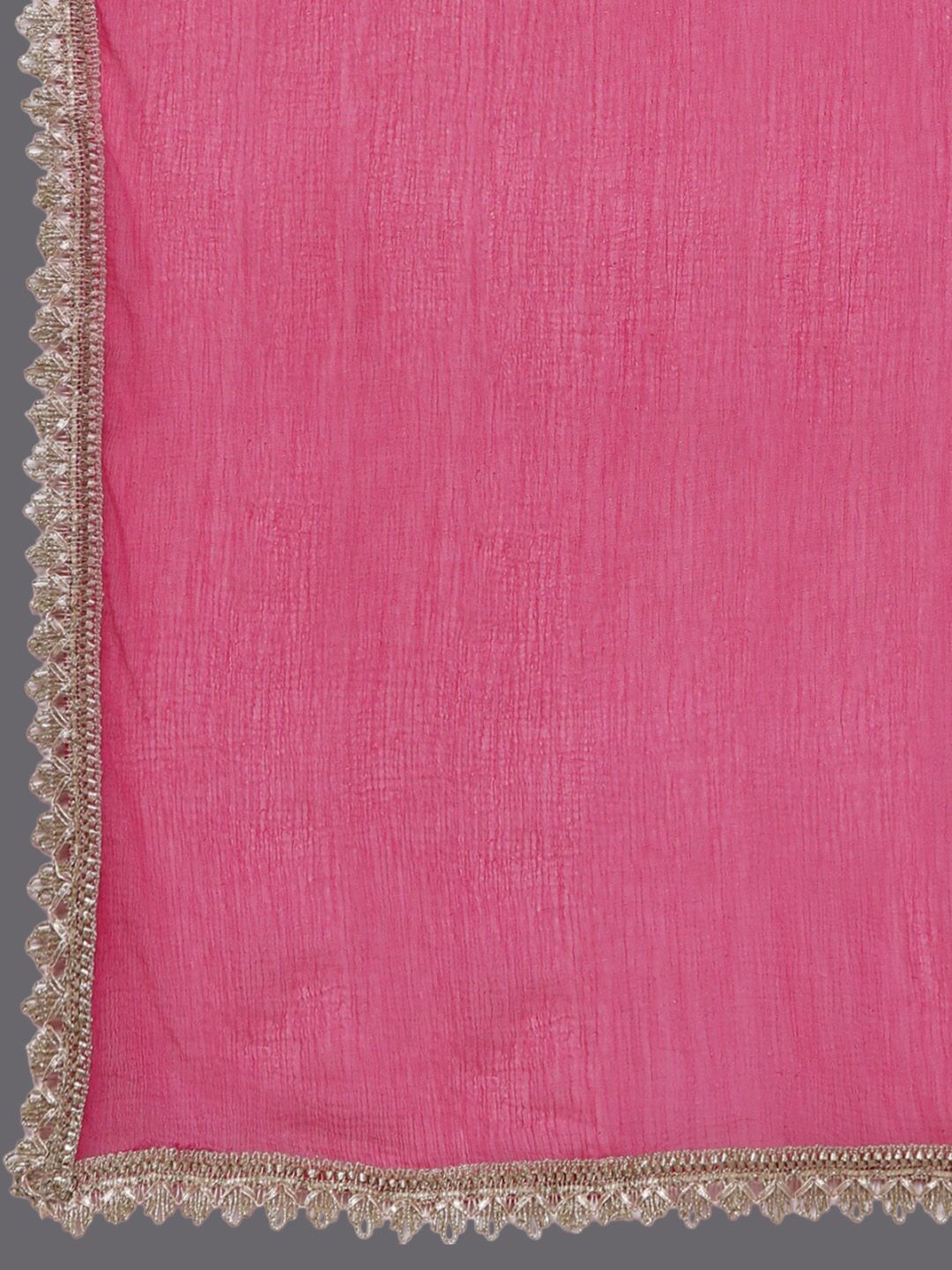 Dhiyona VA Women'sBandhani Printed Regular Kurta with Trousers & With Dupatta