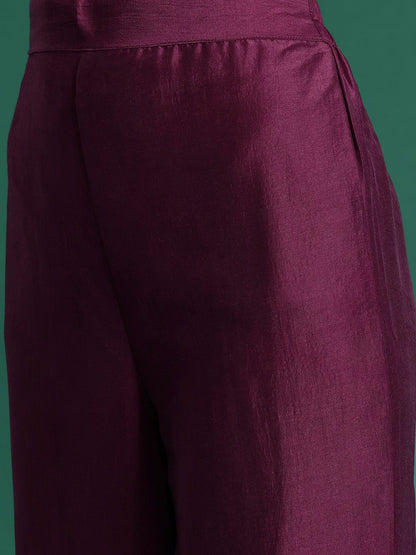 Dhiyona IE Women Ethnic Motifs Embroidered Regular Thread Work Kurta with Trousers & With Dupatta