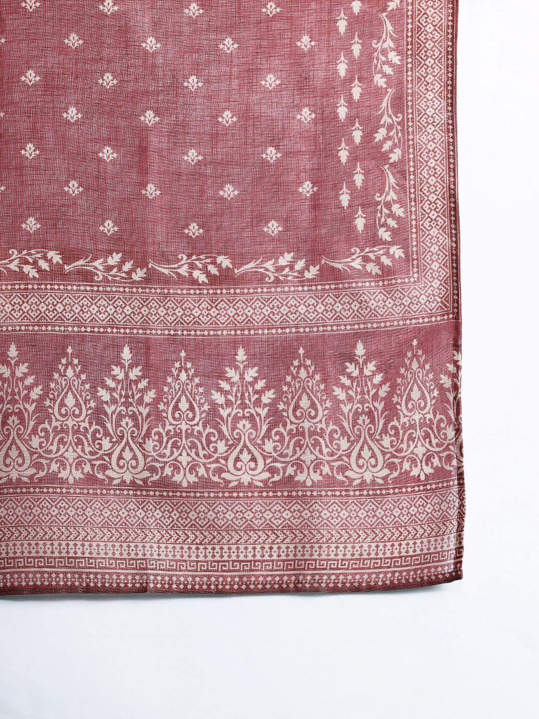 Ethnic Motifs Embroidered Kurta with Trousers & With Dupatta