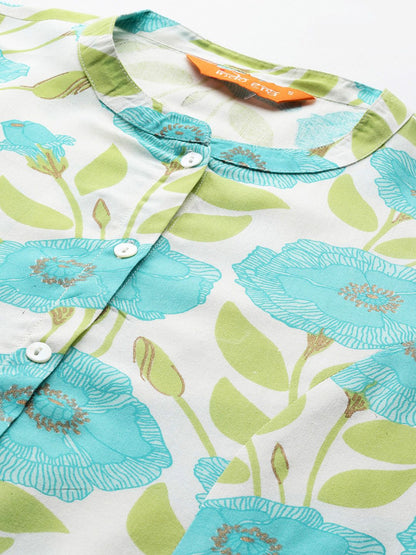 Floral Printed Kurta with Palazzos